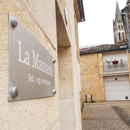 La Mansarde Saint-Émilion Exterior foto