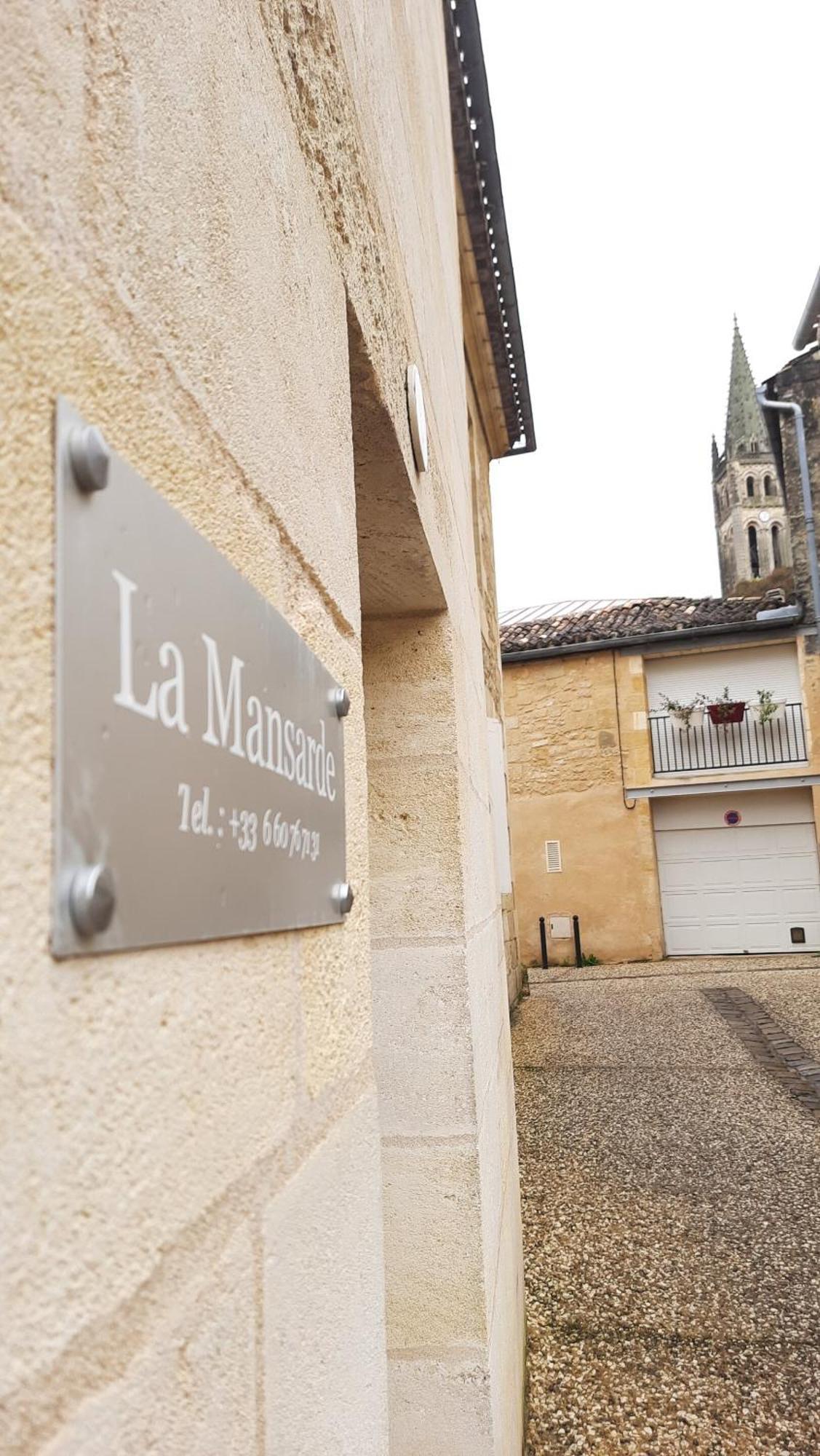 La Mansarde Saint-Émilion Exterior foto